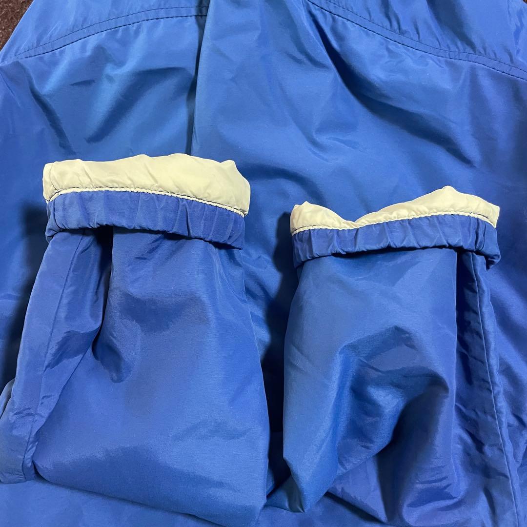 80年代 LL Bean チンスト付き コーチジャケット ブルー アメリカ製