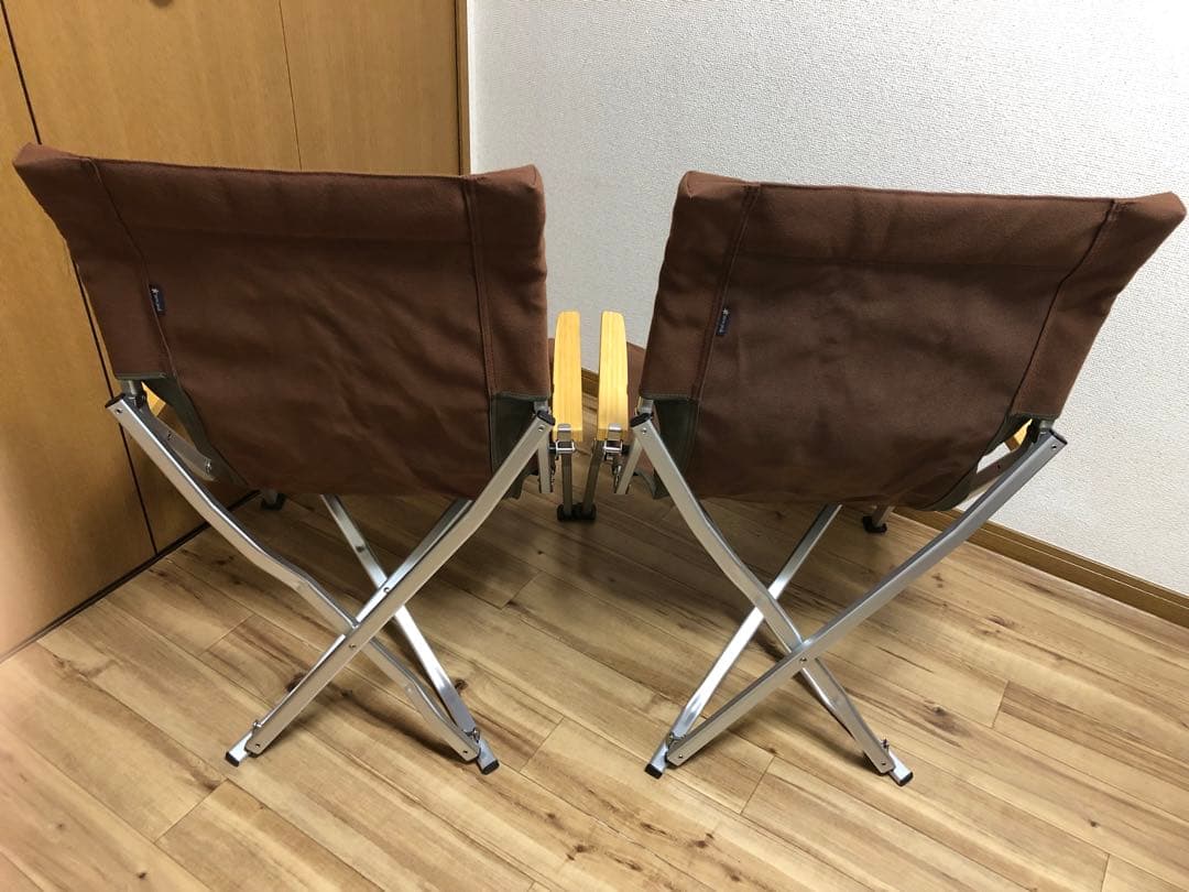 スノーピーク ローチェア30 ブラウン2脚セット