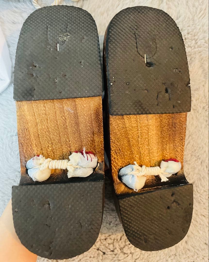 【KYOETSU】浴衣セット(浴衣、兵児帯、肌着、下駄、腰紐x2 巾着、帯留め）