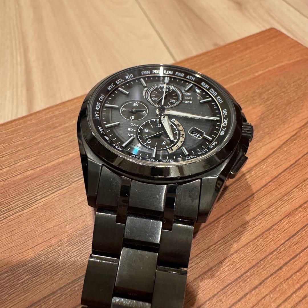 CITIZEN ATTESA H804-T019371 チタン　エコドライブ