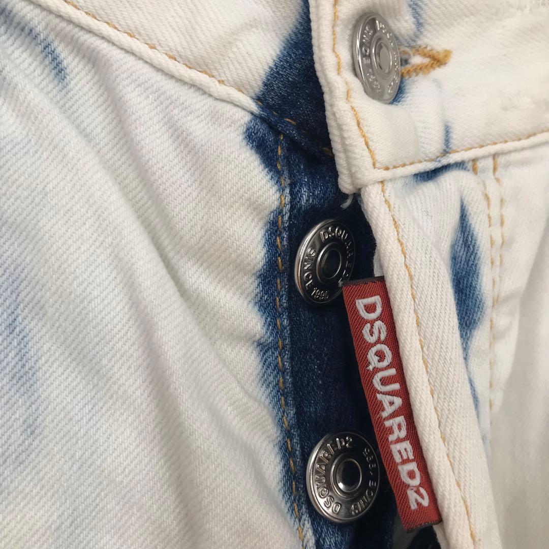 ディースクエアード　デニムパンツ　50　ブリーチ