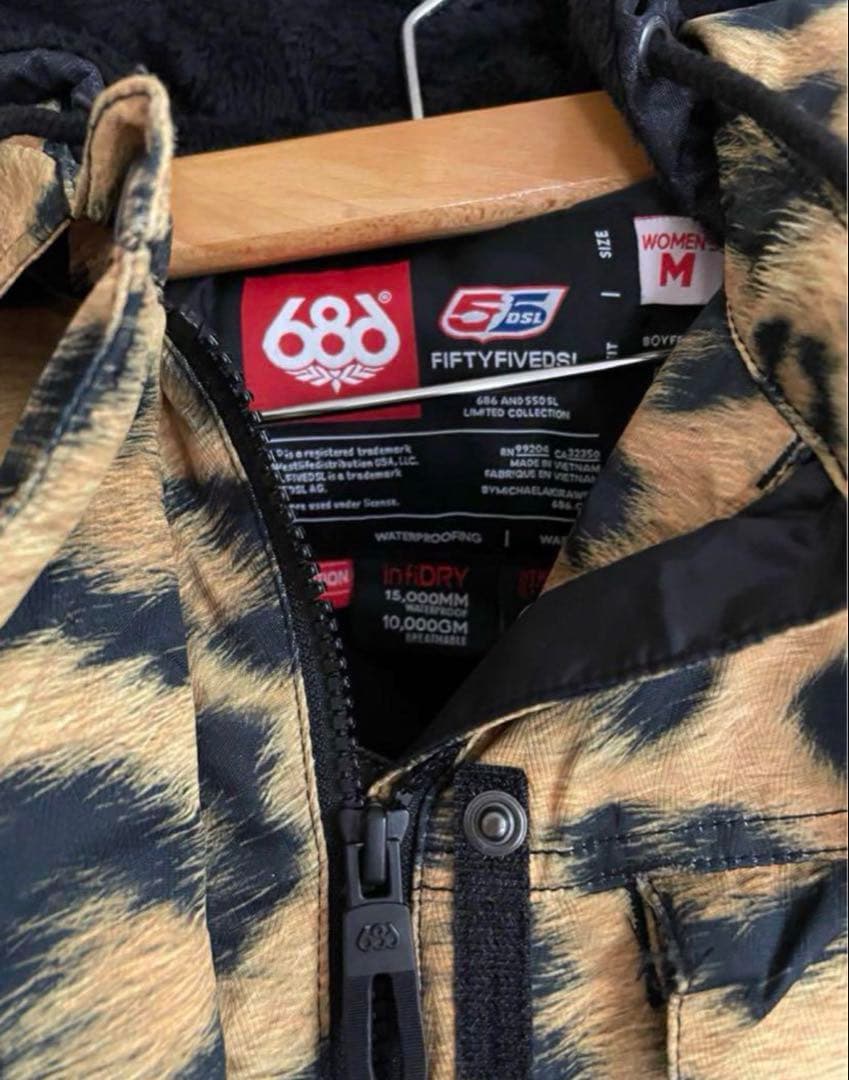 ディーゼル686 DIESEL＆686のコラボ スノーウェア　2点セット