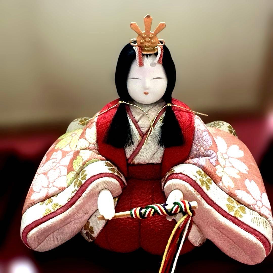 雛人形セット ひな祭り 真多呂　コンパクト　11点　桐箱付き