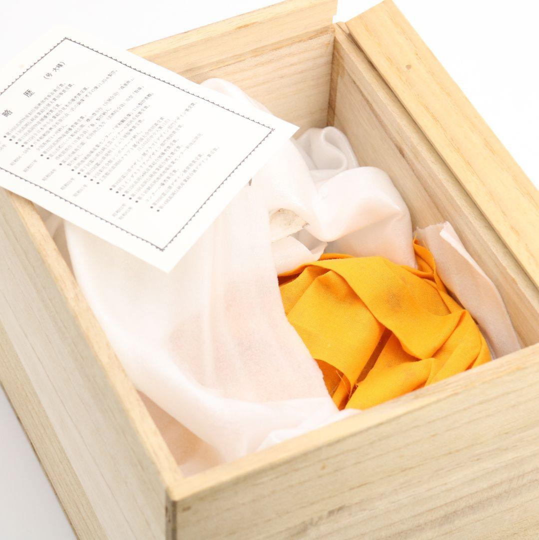 大峰作 蝋型鋳銅製 香炉 戯れ獅子 水晶 高岡銅器 置物 共箱　M588　R9y