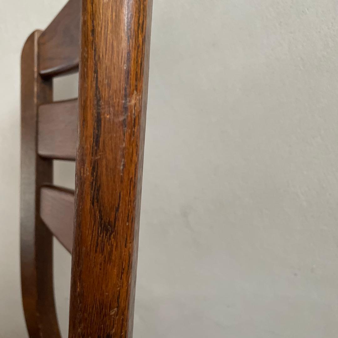 オランダ家具　ダイニングチェア　オーク材　無垢材