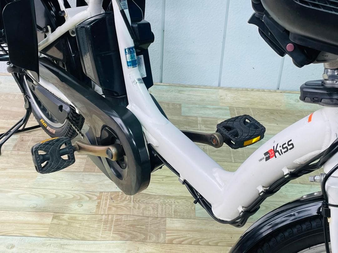 2994ヤマハ12.8アンペア3人乗り対応20インチ子供乗せ　電動アシスト自転車