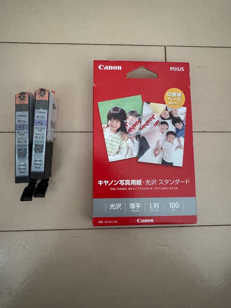 【動作確認済】CanonPIXUS XK60 プリンター純正インク・写真用紙付き