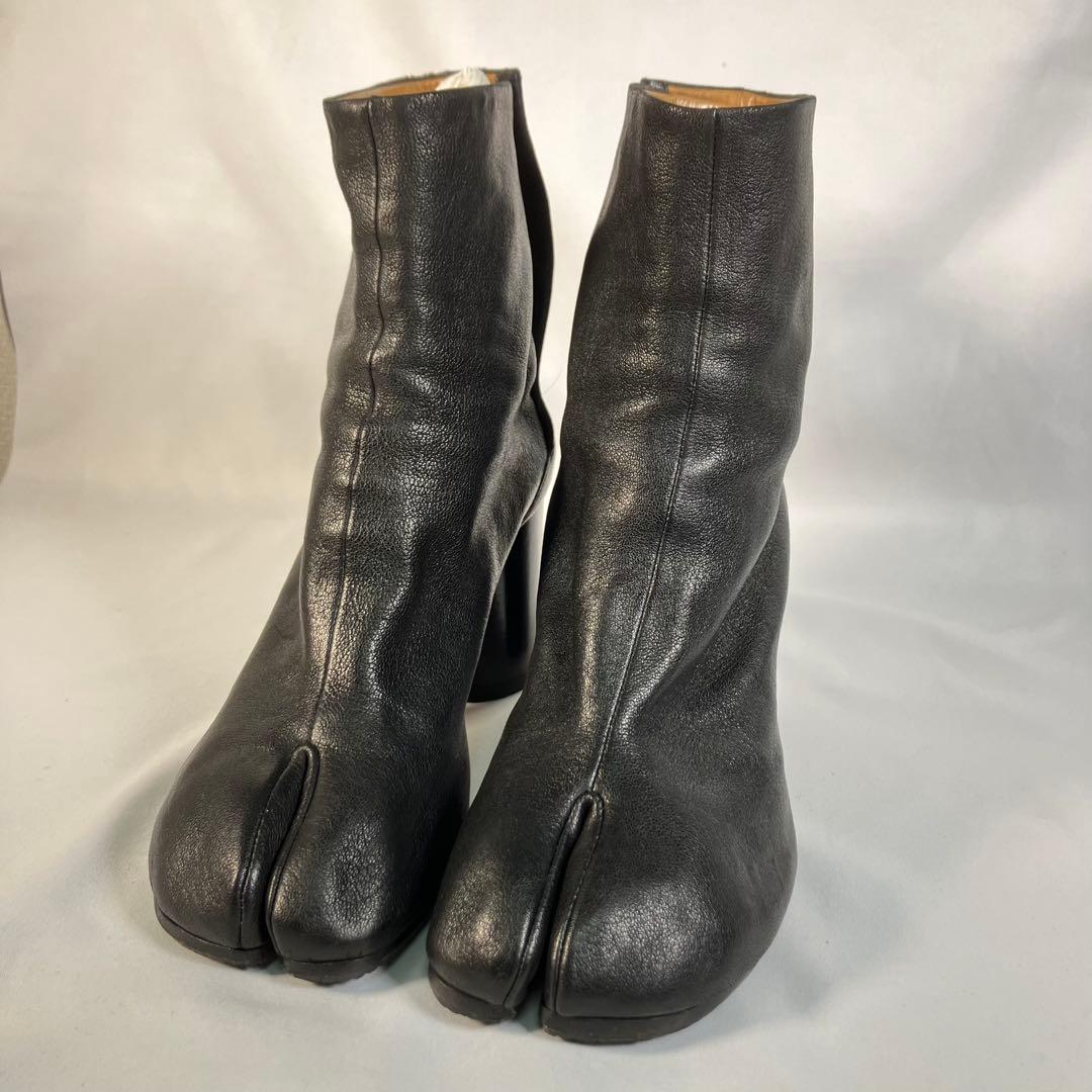 【美品級】メゾンマルジェラ　足袋ブーツ23.5cmタビアンクルブーツ