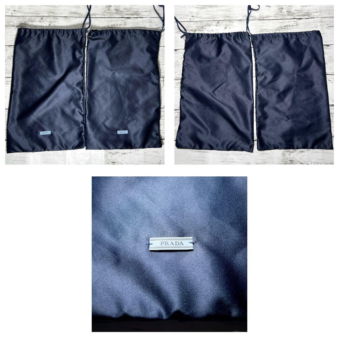 希少美品✨PRADA プラダ ブラッシュドレザーローファー34革靴フラット金具