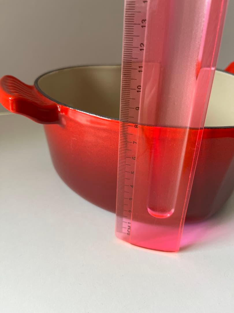 ルクルーゼ　ココットダムール　② チェリーレッド