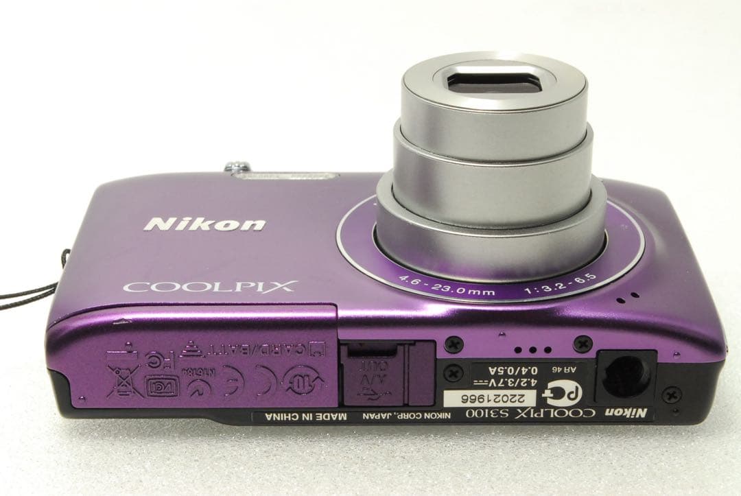 Nikon COOLPIX S3100❤️スマホ転送 動作確認済 パープル ニコン