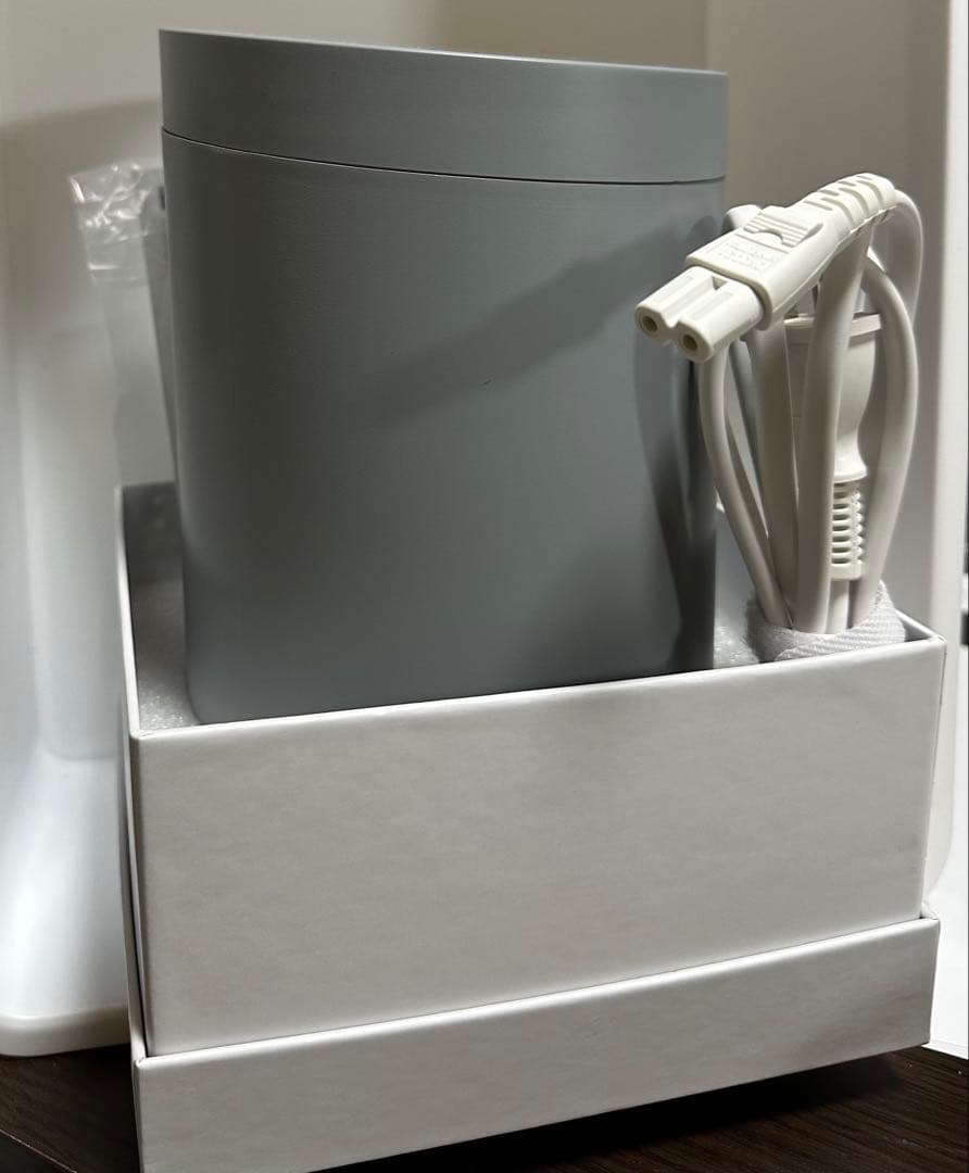 SALONIA サロニア　ピュア ブライト スチーマー グレー