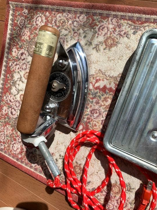 アイロン 電気アイロン 昭和レトロ 100V