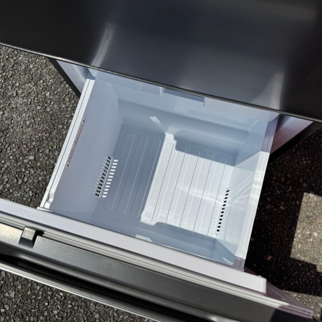 401★2023年製★三菱電機　3ドア　冷蔵庫　自動製氷　ファミリー　グレー