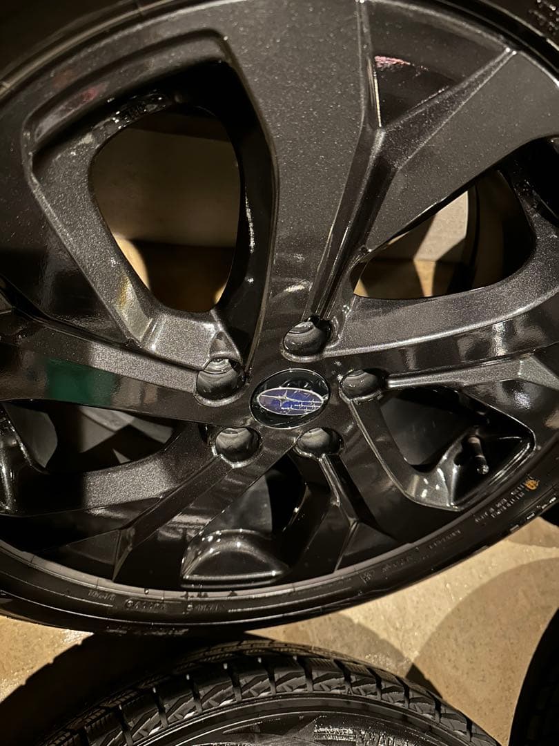 アウトバックBT5純正ホイール付スタッドレスタイヤ4本セット【12/31まで】