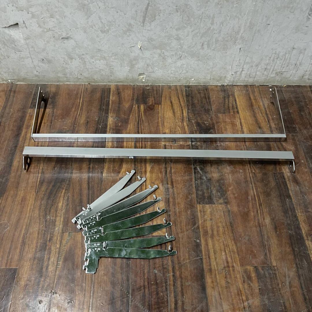 有孔ボード 陳列棚 展示 ディスプレイ ラック T字 中古 店舗什器