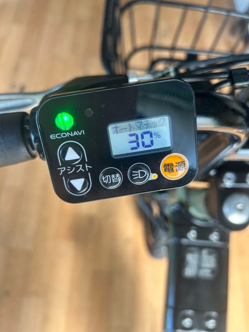 No.391 Panasonic電動自転車INTER3 整備済み内3速20インチ