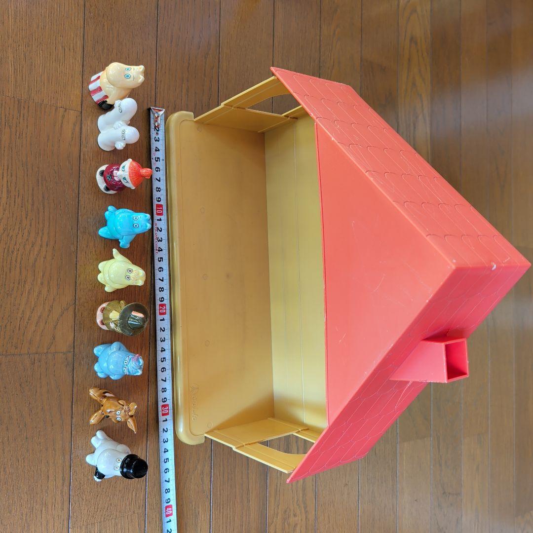 ムーミンファミリー フィギア9体セットとお家