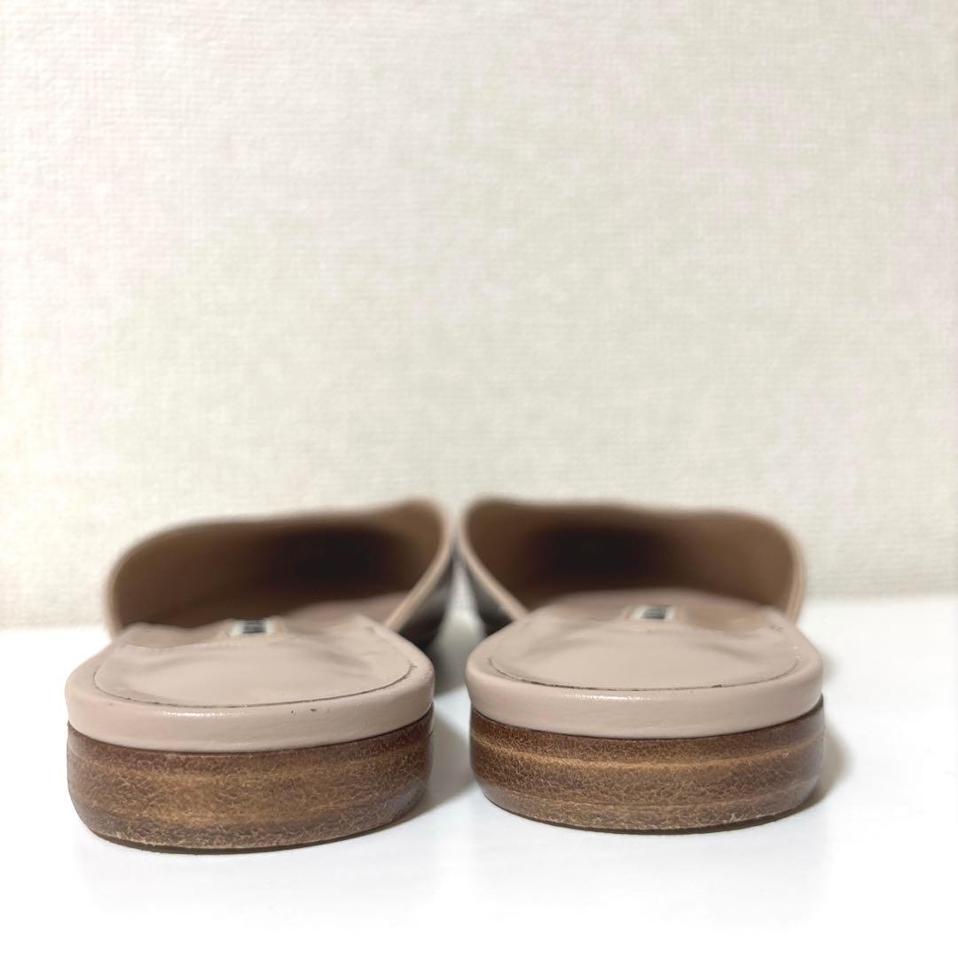 MANOLO BLAHNIK TAZA マノロブラニク 39 ミュール　パンプス