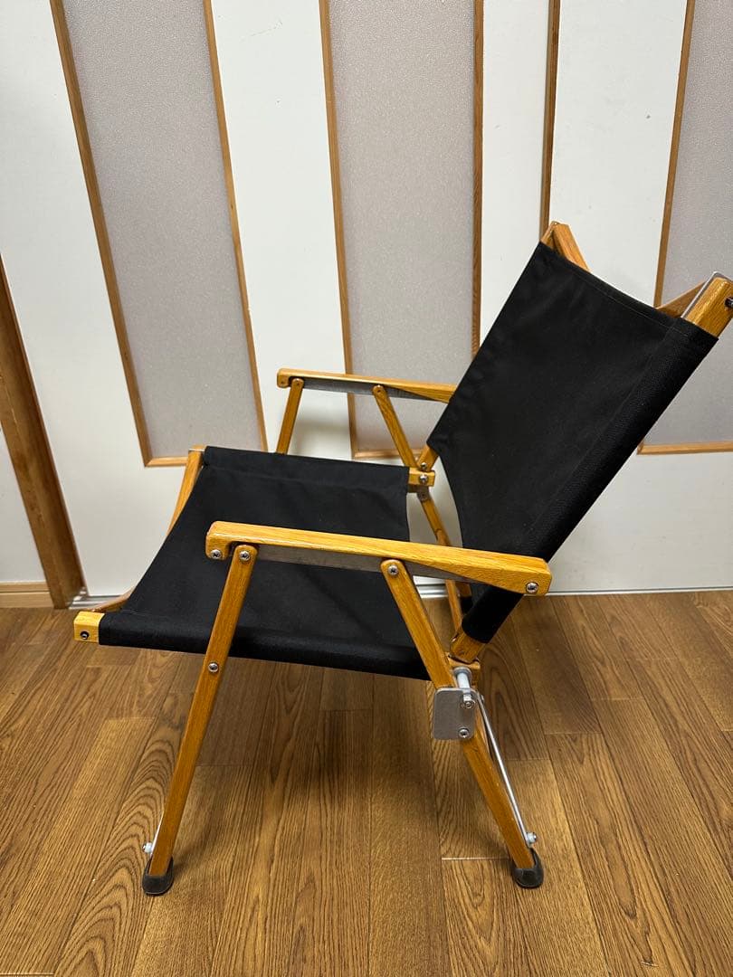 美品カーミットチェア　ブラック