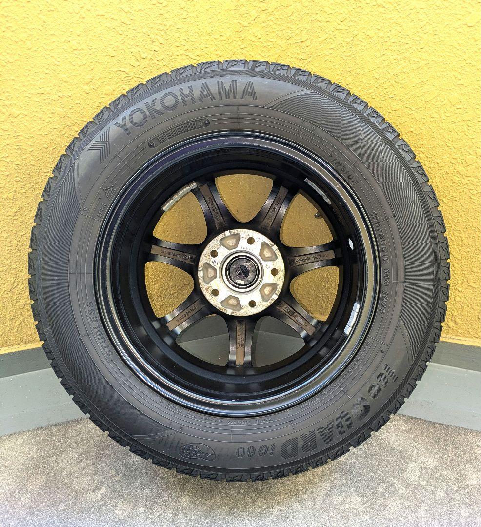 195/65r15ヨコハマig60、G-SPEEDP-03 15×6J ナット付