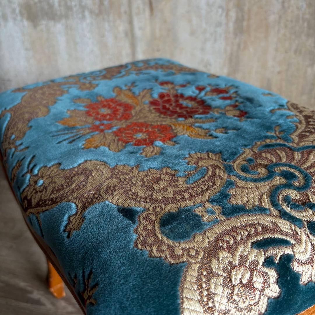 クラシック　猫脚スツール　ヴィンテージ レトロ