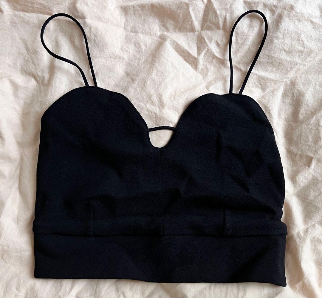 fumie tanaka フミエタナカ ビスチェ plain line cam