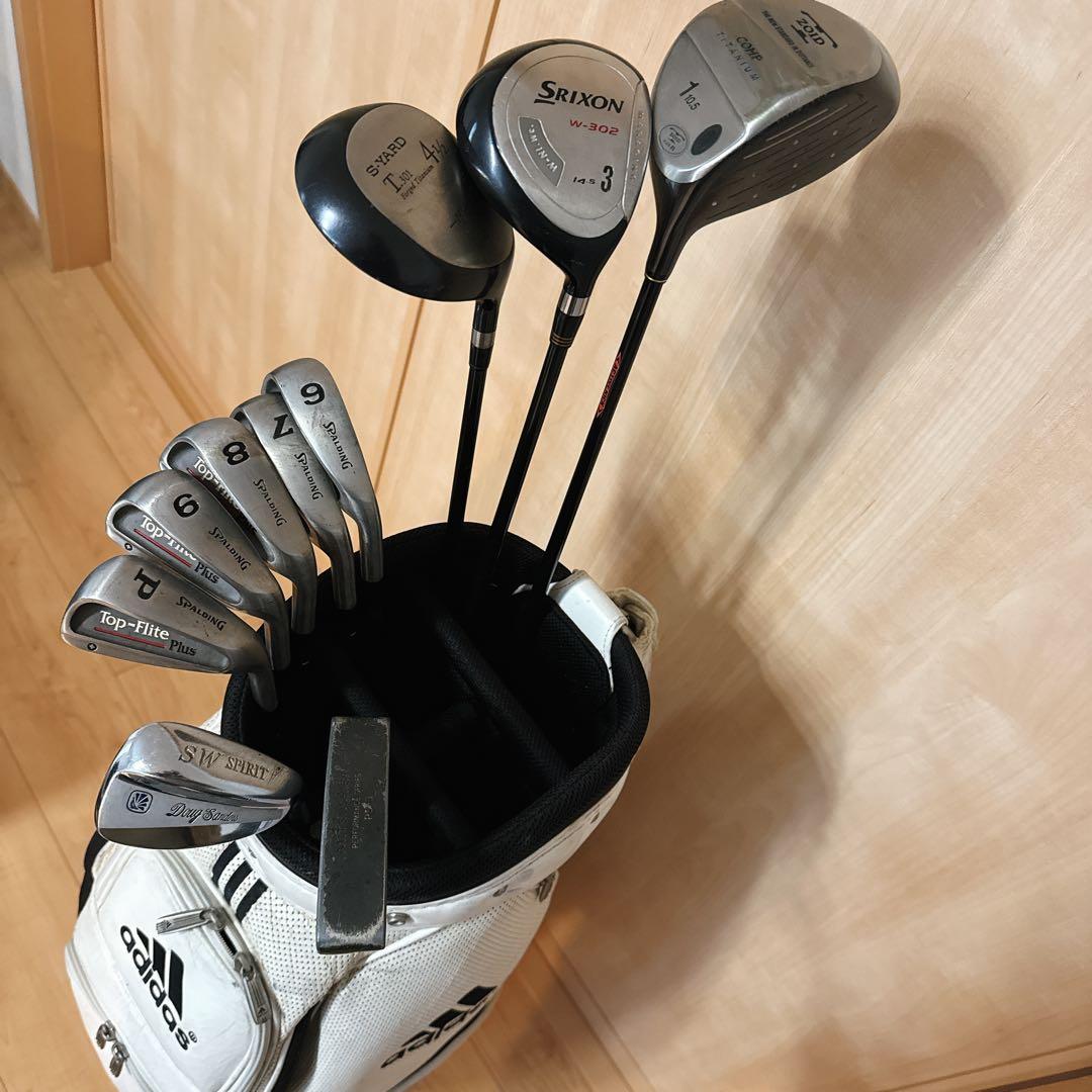 【激安】初心者向け adidas メンズ ゴルフクラブセット