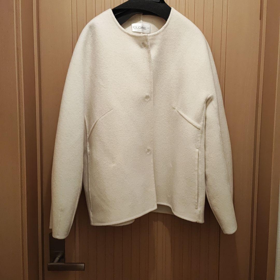 clore+　クロレCashmere Blend Stole Coat