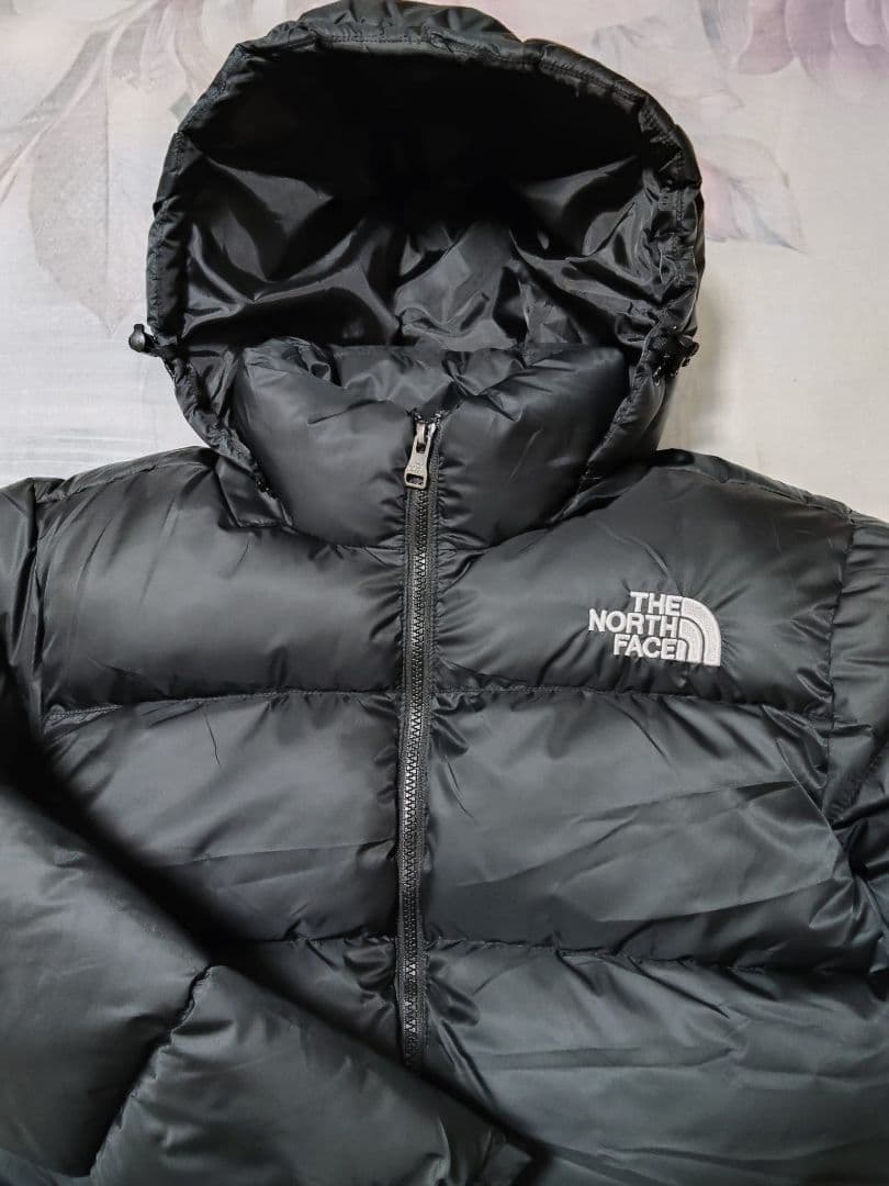 THE NORTH FAC E black ダウンジャケット, S