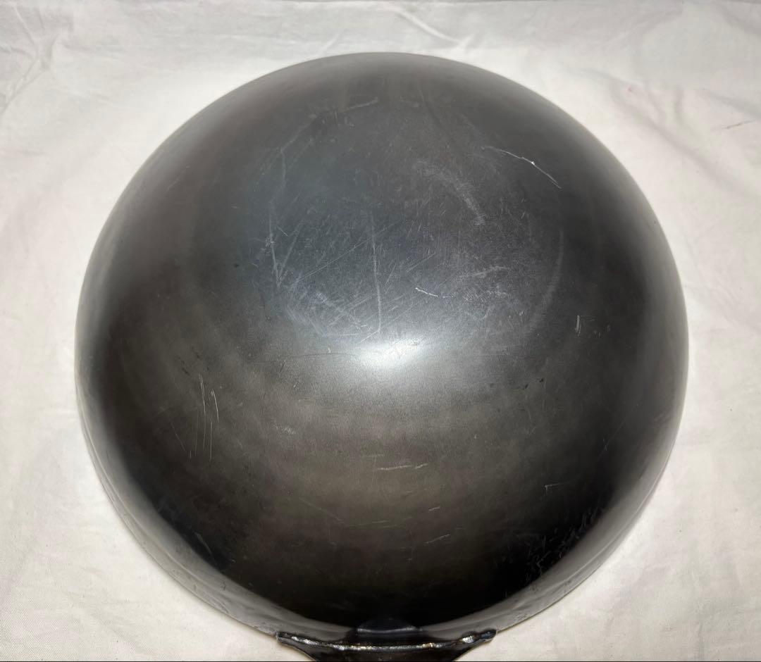 合羽橋 釜浅商店 山田 打出し 36cm 両手鍋 片手中華鍋 2点 鉄鍋