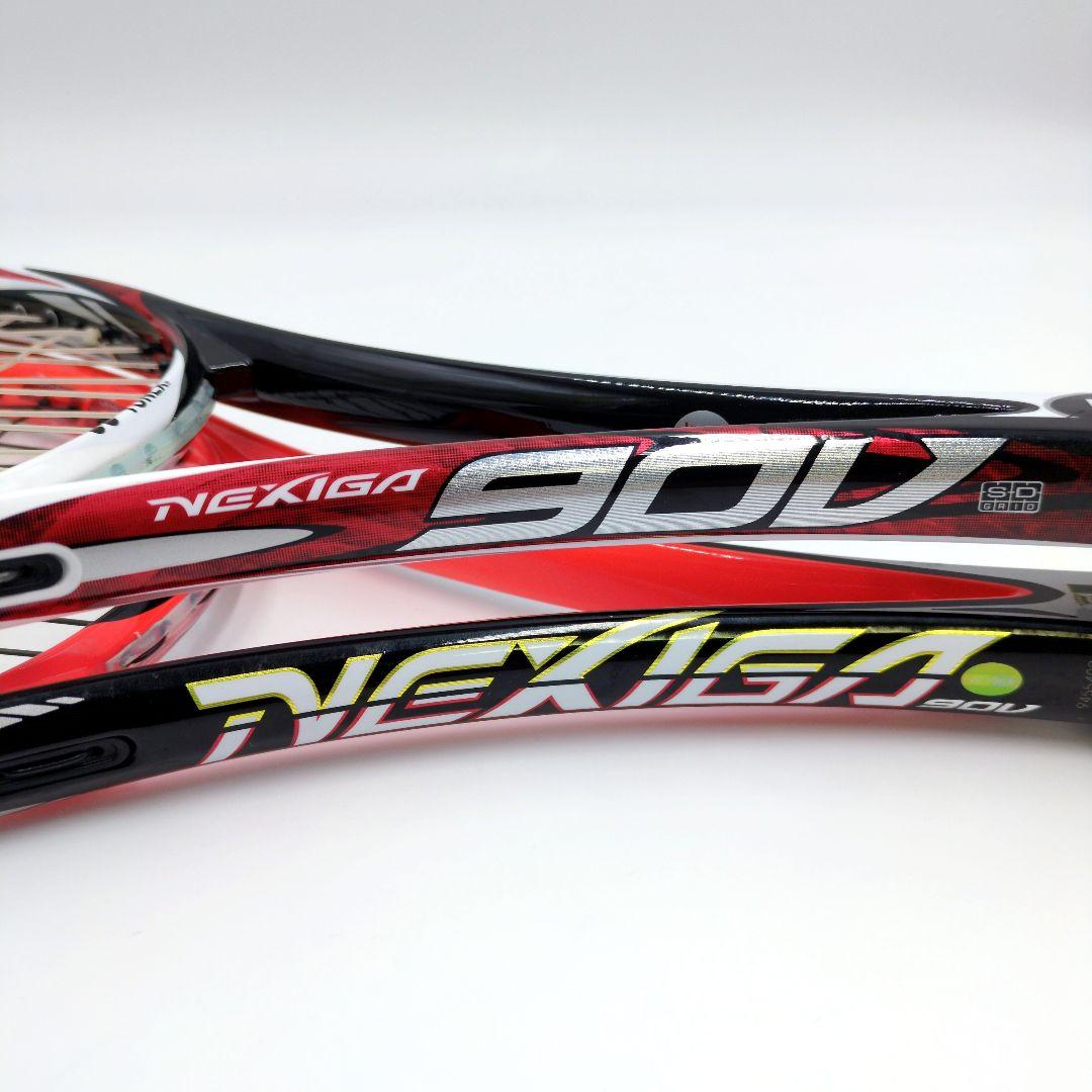 【美品】YONEX ネクシーガ90V ソフトテニスラケット まとめ売り