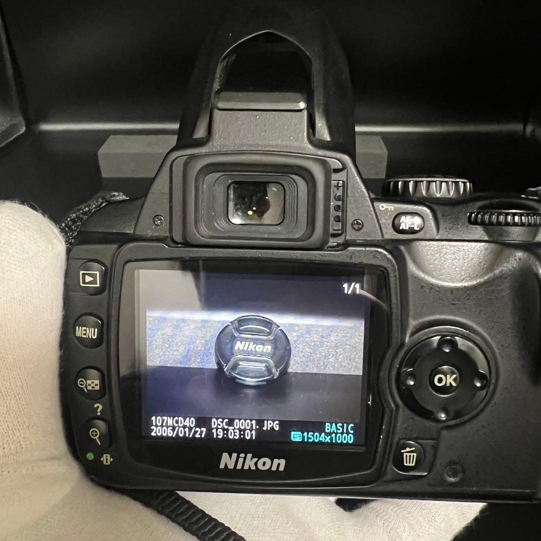 Nikon D40 レンズキット 18-55mm VR 動作確認済