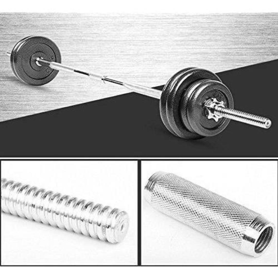 アジャスタブルダンベル 50kg バーベルセット 延長用シャフト 鉄アレイ