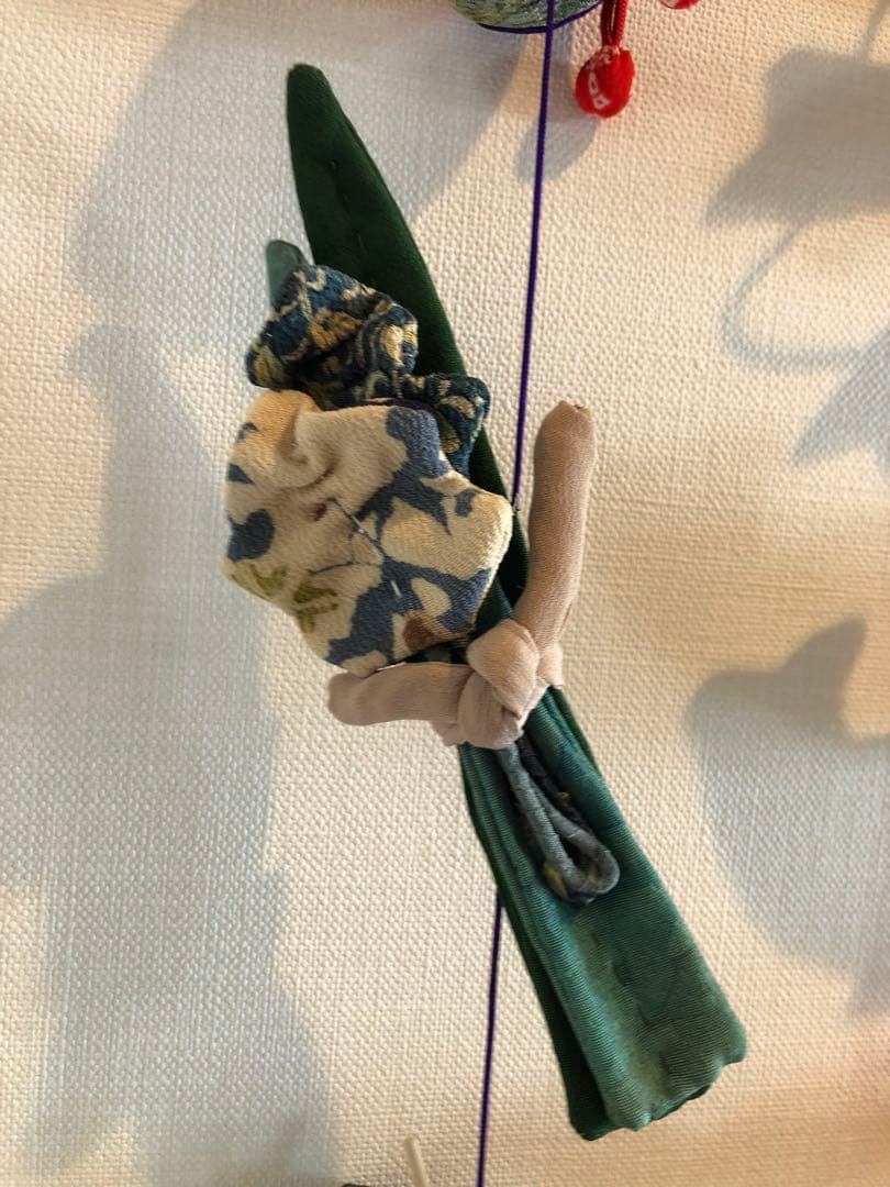 端午の節句の壁掛け①　吊るし飾り　吊るし雛