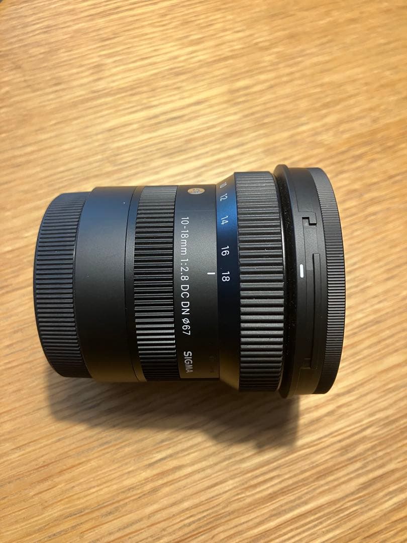 SIGMA 10-18mm Eマウントレンズ