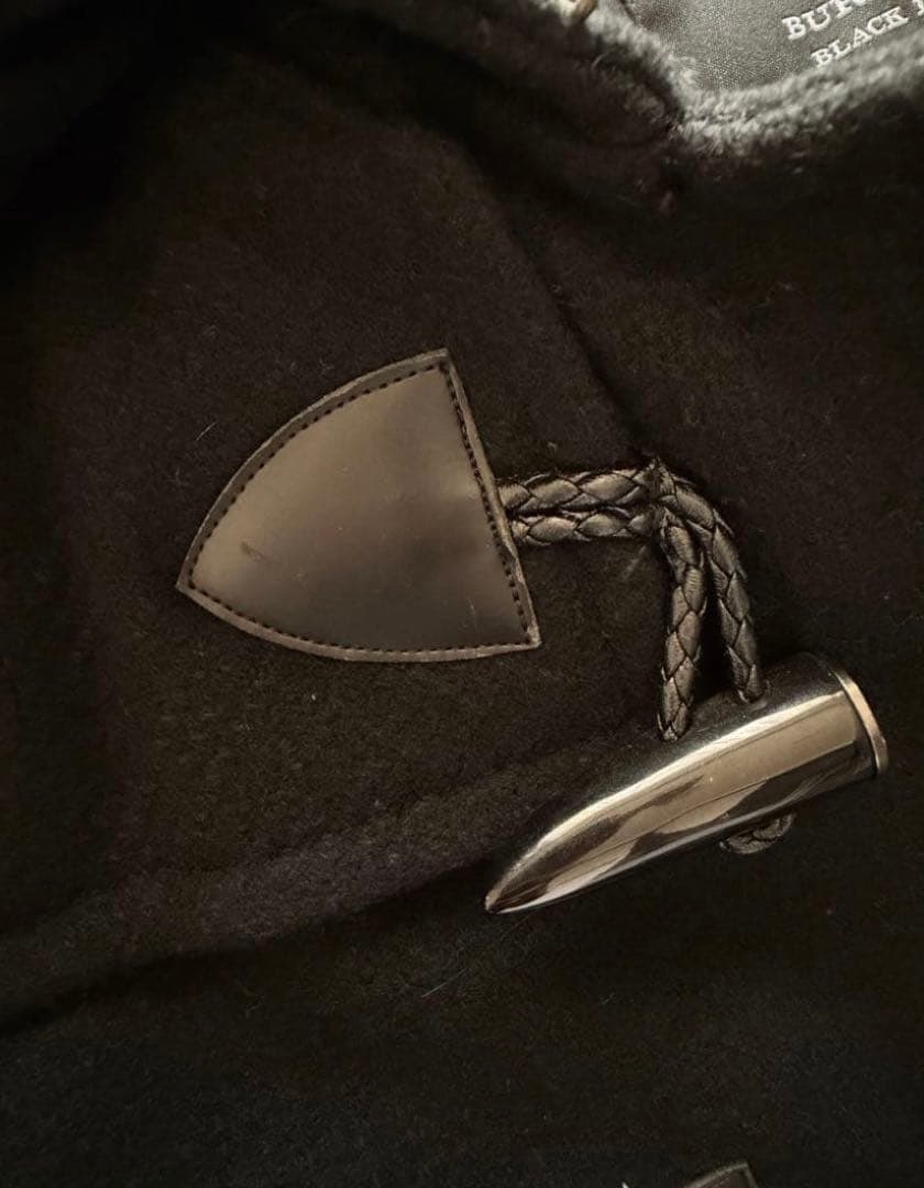 バーバリーブラックレーベル　黒 ダッフルコート