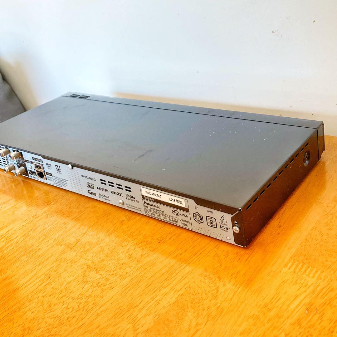 リモコン無し　Panasonic 　ブルーレイ レコーダー HDD 500GB