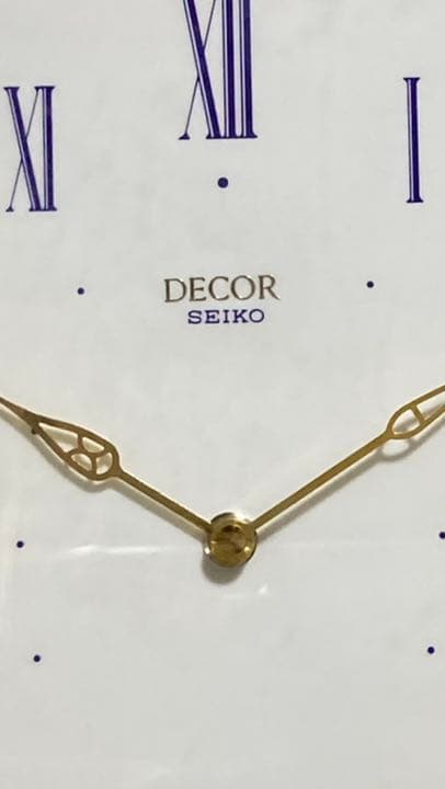 ☆正規品　セイコー　デコール　新品 置時計☆