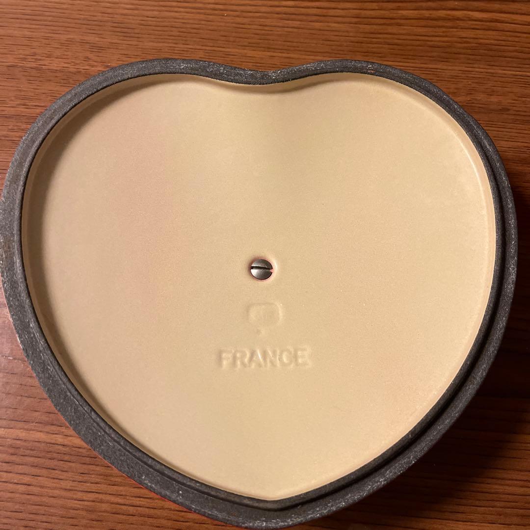 Le Creuset ル・クルーゼ　ココットダムール　ハート型　両手鍋 赤
