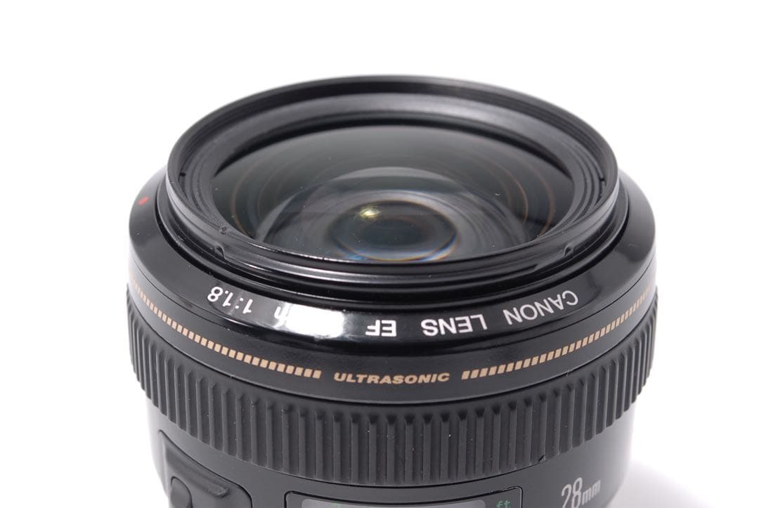 【訳アリ特価】Canon EF 28mm F1.8 USM エモい描写 フレア