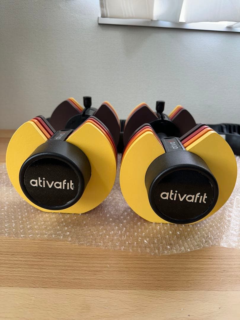 早い者勝ち 可変式ダンベル ativafit 12.5キロ　２個セット