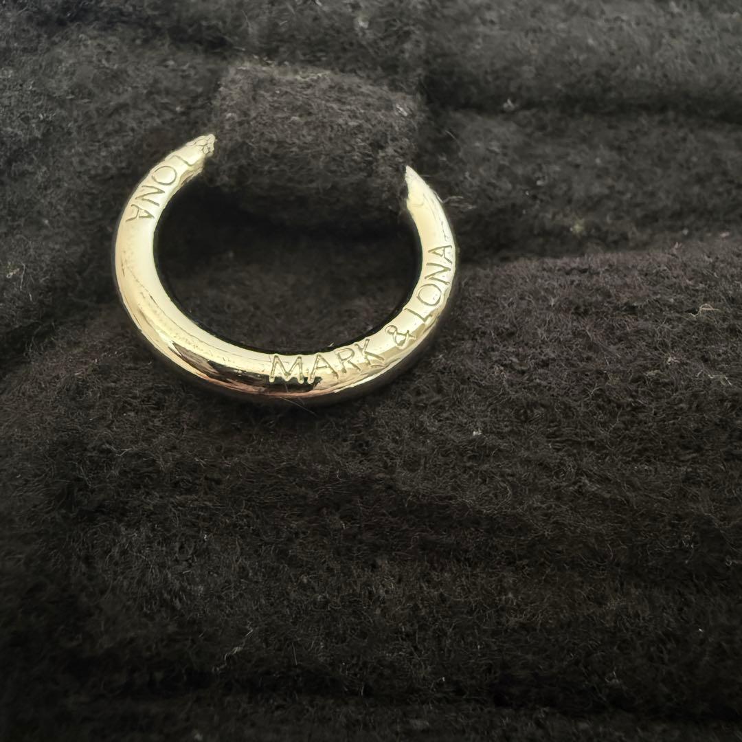 現行モデル　起毛　マークアンドロナ　パンツ　L〜XL相当 黒　ウール素材