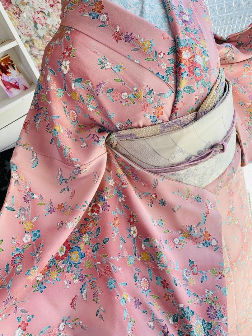 Pack様❤️さが美 正絹小紋 はればれ加工済