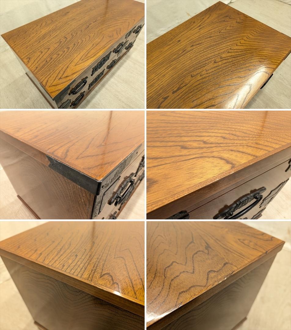 美品　キャピック　整理箪笥　ローチェスト　タンス　チェスト　引き出し　ドロワー