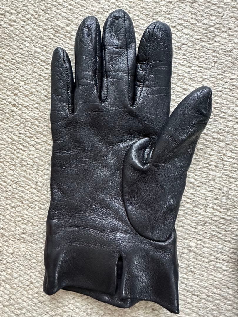 グッチ シェリーライン ホースビット ラムレザー手袋 サイズ7 1/2