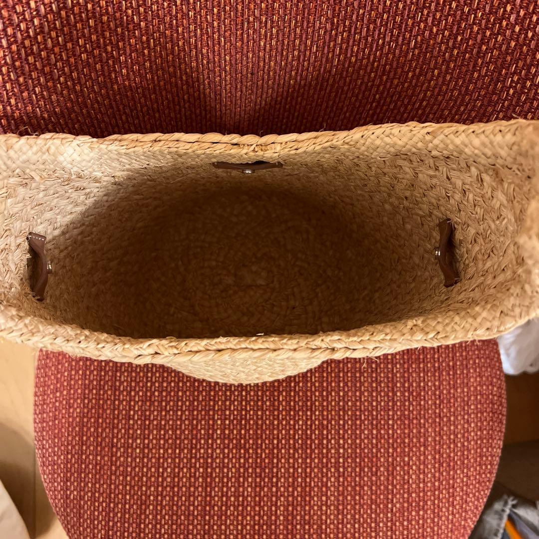 へレンカミンスキーラフィアショルダーバッグ