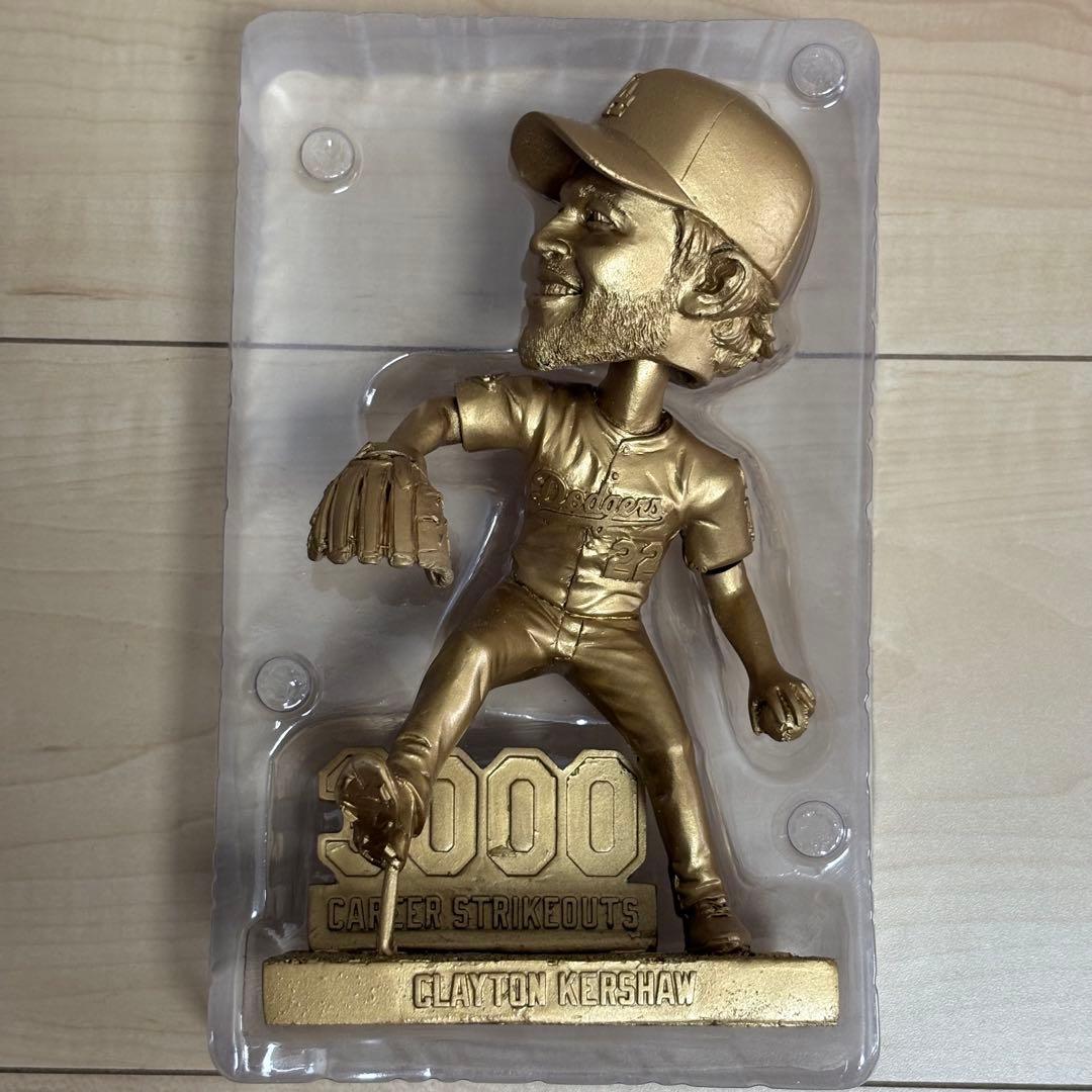 【新品・非売品・レア】ドジャース カーショー 3000奪三振記念　ボブルヘッド
