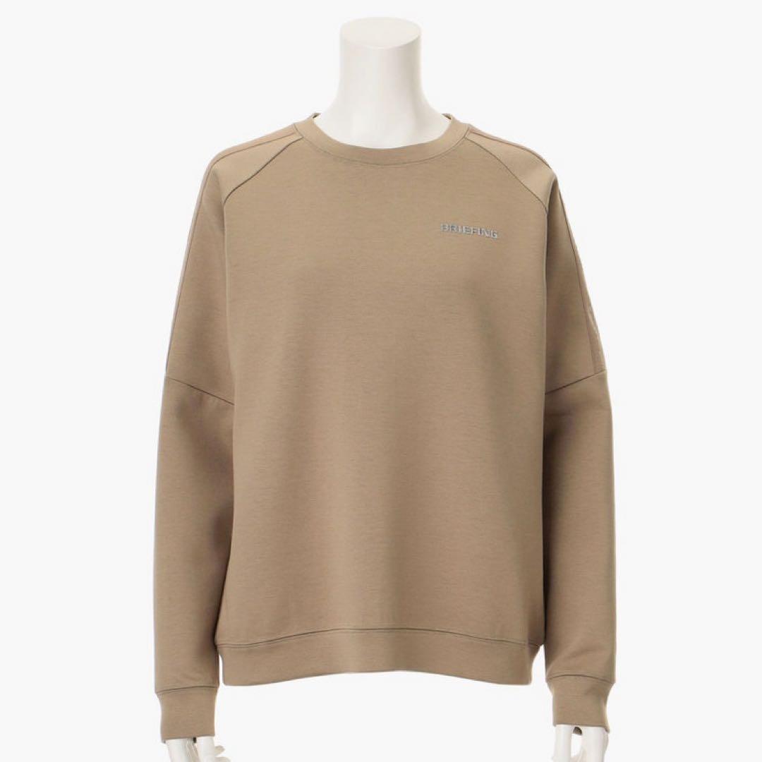 BRIEFING 新品　WS WARM LOGO LINE CREWNECK M