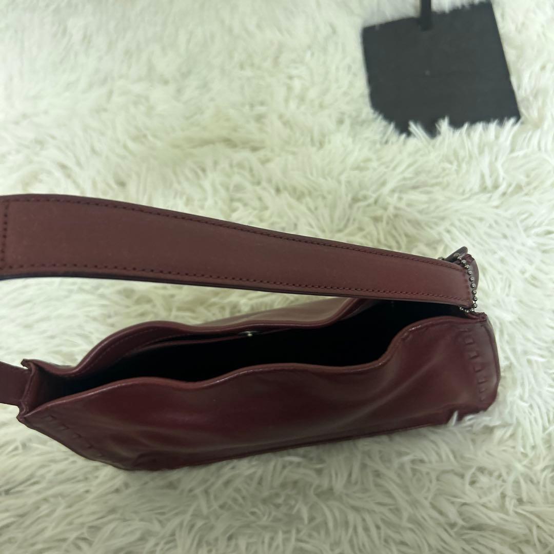 【極美品】オールドコーチ ハンドバッグ ワンショルダー ボルドー